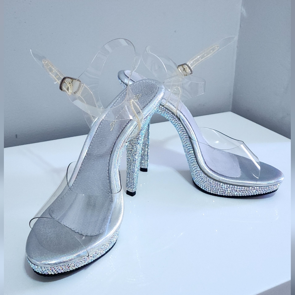 Competition (bikini/wellness) posing heels, Fabulicious,  Size 8.5-9